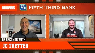 53 Seconds with JC Tretter | Cleveland Browns