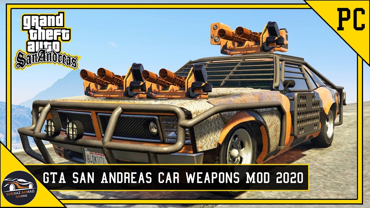 How To Install Car Weapon Mod In GTA San Andreas Hindi Urdu - YouTube
