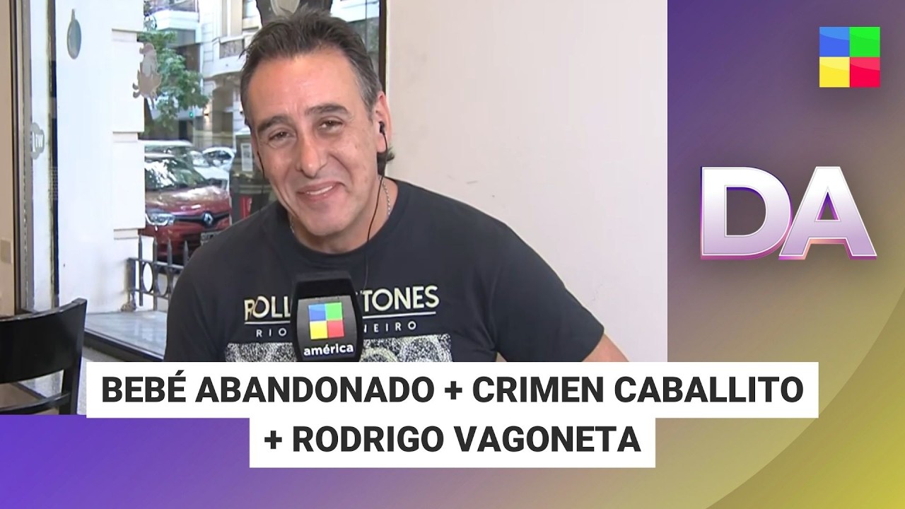 BEBÉ ABANDONADO + CRIMEN CABALLITO + RODRIGO VAGONETA #DesayunoAmericano Programa completo 05/03/25