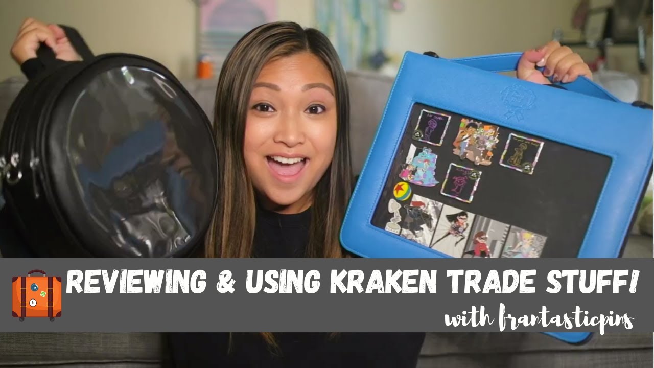 Reviewing & Filling my Kraken Trade Clamshell | Prepping my Disney Pin Bag |