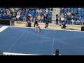 Katelyn rosen floor at 2024 meet the bruins