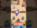Hog Rider with Evo snowball #clashroyale #gaming #supercell