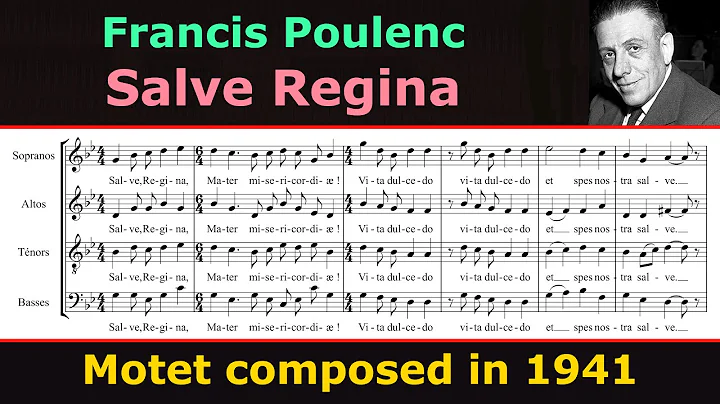 Francis Poulenc - Salve Regina (The Sixteen)