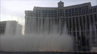 Bellagio Fountain, Andrea Bocelli, Cantique De Noel, Las Vegas Nevada