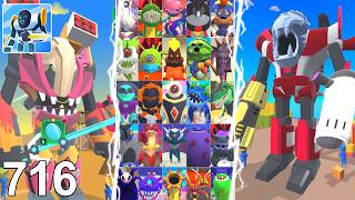 MONSTER COMPENDIUM COMPLETE! 👾🌍 EVERY AREA ENEMY SHOWCASE WEAKEST TO STRONGEST Mechangelion Part 716