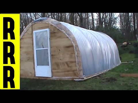 HOW TO MAKE A GREENHOUSE | HOMESTEADING GREEN HOUSE PLANS | Do It Yourself