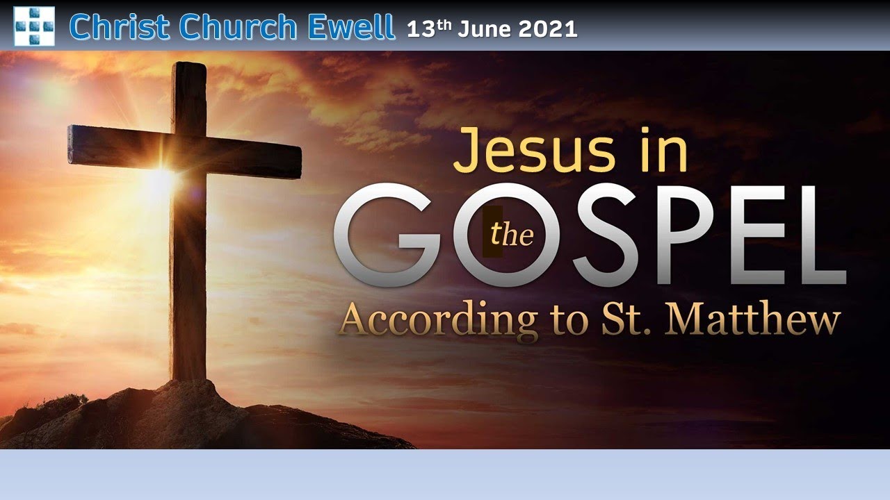 Jesus In The Gospels Series - Part 3: The Gospel of Matthew - YouTube