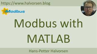 Modbus with MATLAB
