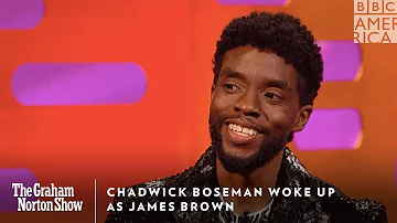 Chadwick Boseman Woke Up As James Brown | The Graham Norton Show | Friday @ 11pm | BBC America