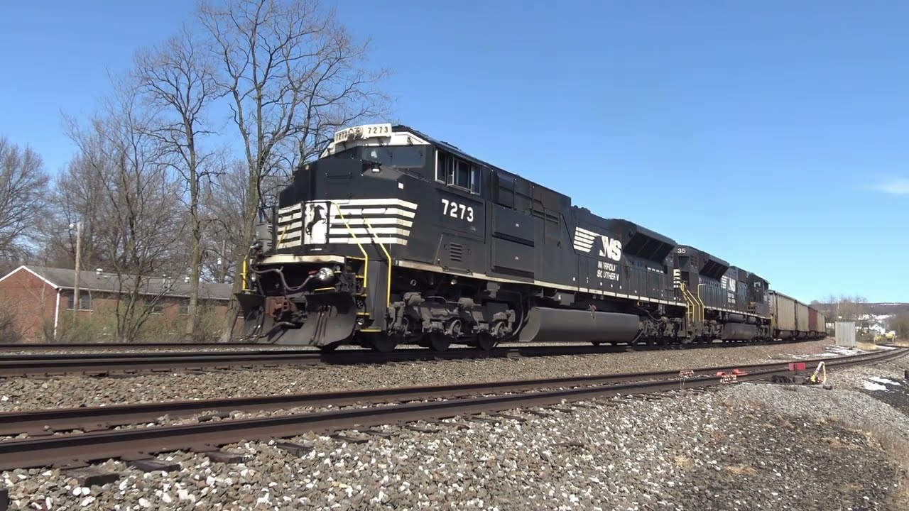 NS Pittsburgh Line Cassandra to Summerhill 2022 April 20th YouTube