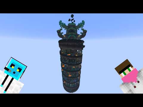 Parkour with Ugly Oguz - Minecraft Warden Parkour