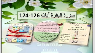 Surah al Baqarah ayyat 124-126 Grammatical analysis & translation سورۃ البقرہ صرفی نحوی ترکیب #Quran