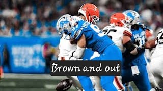 My reaction to the 34-10 win over the Cleveland Browns