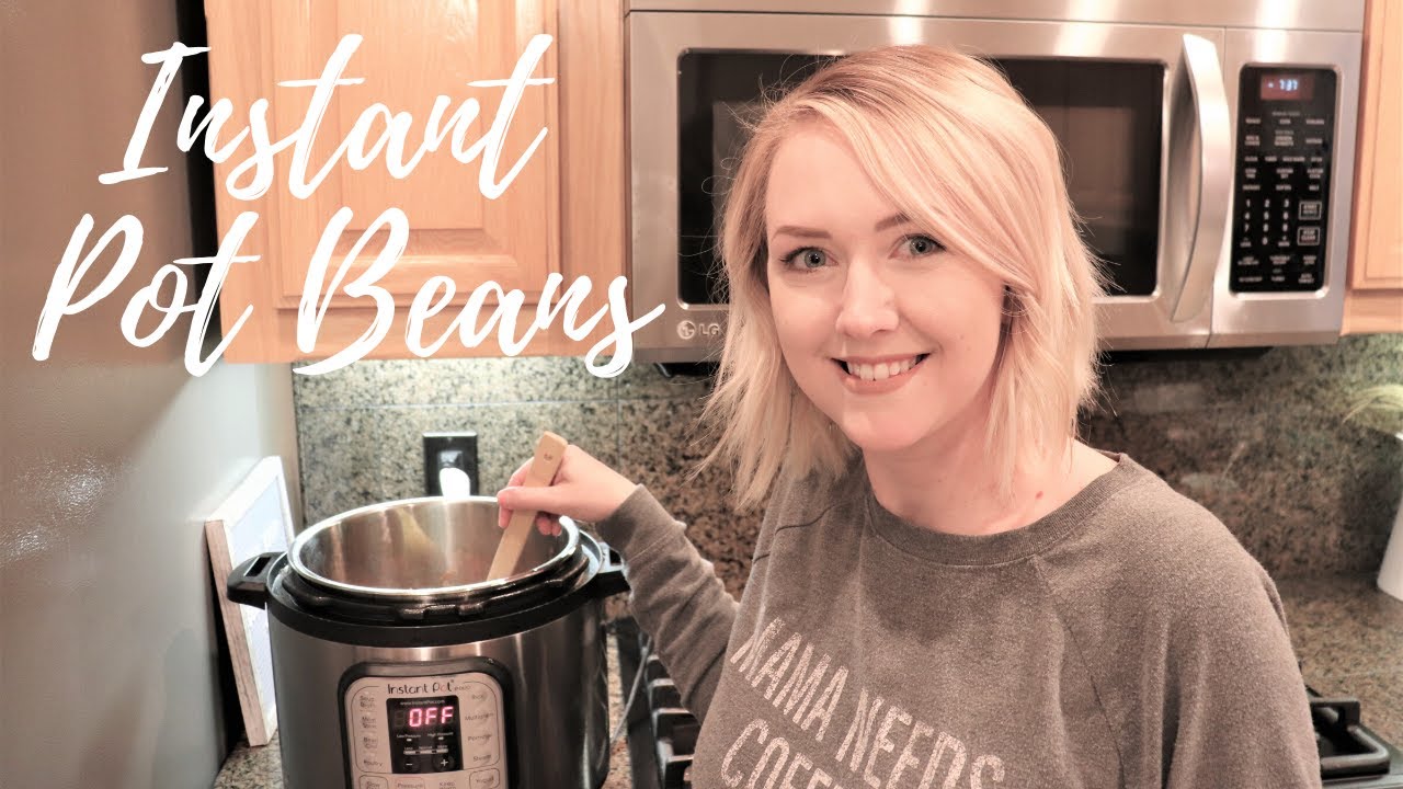 HOW TO MAKE DRIED BEANS IN YOUR INSTANT POT || WITHOUT SOAKING || SO ...