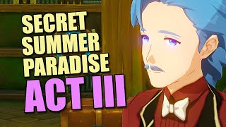 Dreams and First Encounters! - Secret Summer Paradise Day 3 | Genshin Impact 3.8