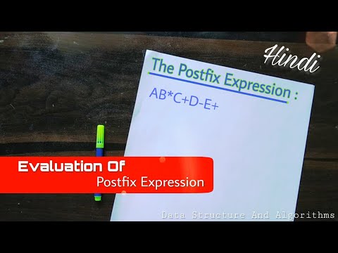 Evaluation Of Postfix Expression || Data Structures And Algorithms