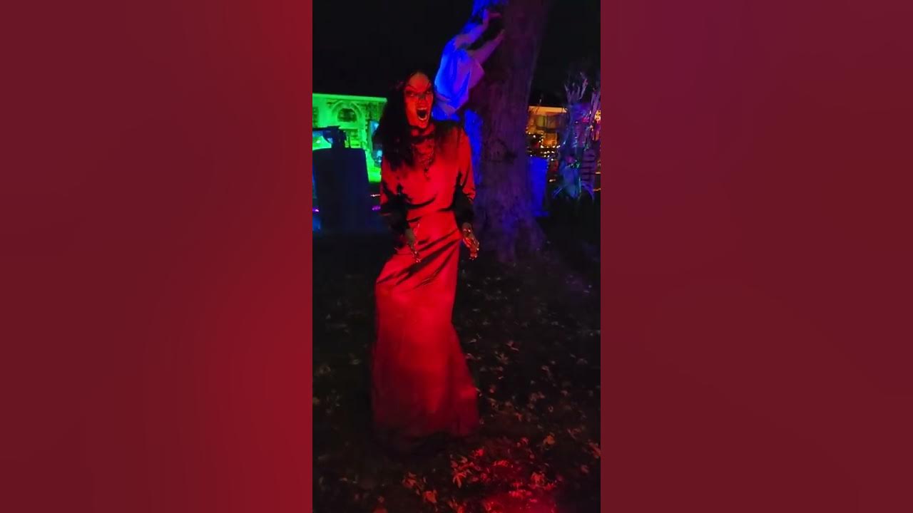 2 Huber Heights Halloween House YouTube