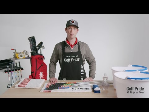 How to Clean Golf Grips | Golf Pride Grips