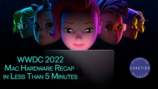 WWDC 2022 Mac Hardware Recap in Less Than 5 Minutes