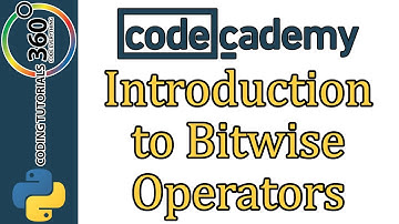 Learn Python with CodeCademy: Introduction to Bitwise Operators