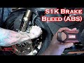 How to Bleed Brakes Motorcycle Made Easy - BMW S1000RR ABS GS-911 Tool