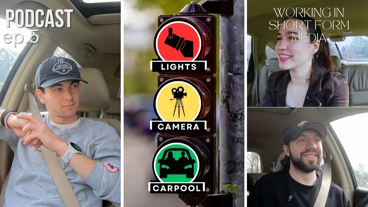 Is working in short form content filmmaking? Featuring Lucas Berg | Lights Camera Carpool Ep. 5