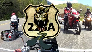 The Diamondback (NC Hwy 226A) / MotoMugshot's Mountain Ride Part 1 of 2 / Good Motorcycle Morning