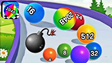 BALL RUN 2048 All Levels Mobile Gameplay Walkthrough Android IOs Alltrailer Relaxing Video Gameplay