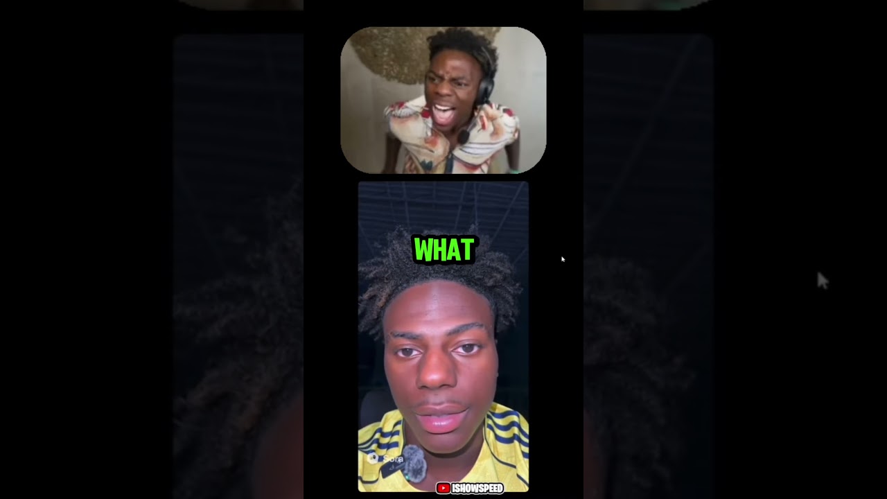 IShowSpeed Reacts to Sora AI for the First Time!