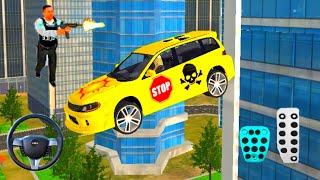 Impossible Car Driving Simulator Stunt – Stunt Ramp Smash Car Hit Game - Android Gameplay #4 screenshot 3