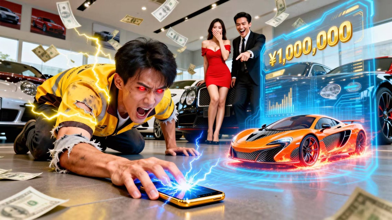 Humillado en concesionario... ¡saca tarjeta negra exclusiva de 100 millones y todos se arrodillan!