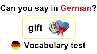 Can you guess 20/20? - German Vocabulary Test for Beginners