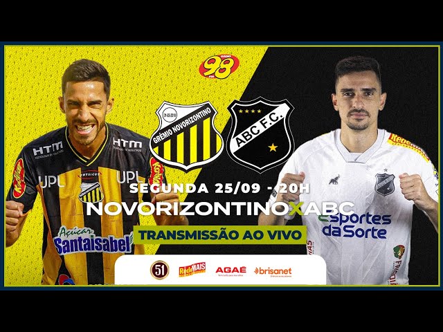 Qual canal vai passar o jogo NOVORIZONTINO X ABC hoje (25/09)? Passa na  BAND ou SPORTV? Veja onde assistir NOVORIZONTINO X ABC ao vivo com imagens  - Portal da Torcida