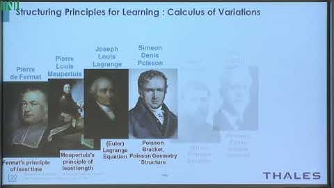 Mr. Frederic Barbaresco | Souriau Symplectic Structures of Lie Group Machine Learning on.........