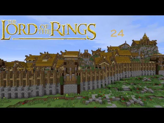 Minecraft Lord Of The Rings Castle