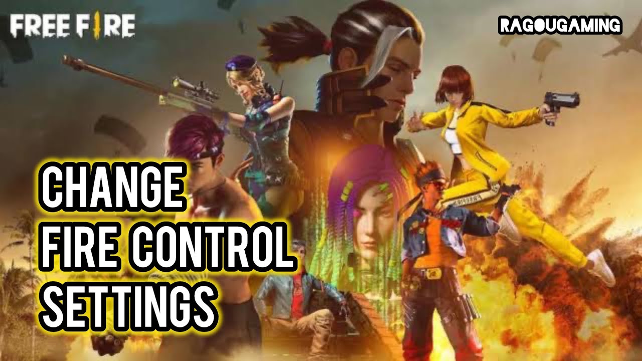 How to Change Fire Button Control Settings in Free Fire - YouTube