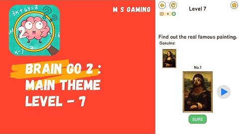 Brain Go 2 : Main Theme Level - 7 || Gameplay Walkthrough || #shorts
