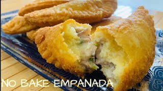 NO BAKE TUNA EMPANADA FOR KETO AND LOW CARB DIET