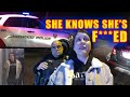 Bodycam DUI Arrest - Drunk 23 Year-Old Woman Arrested After Hitting Parked Cars