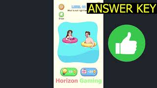 Naughty Puzzle Tricky Test LEVEL 44 What is not right here - Gameplay Walkthrough Android IOS screenshot 5