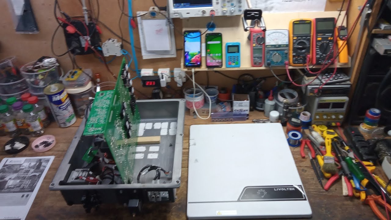 LIVOLTEK Grid Tied Solar Inverter GT1-8K-D  👨🏻‍🔧 repair 🔧 conserto de inversores 🌞🔋🔌🇧🇷
