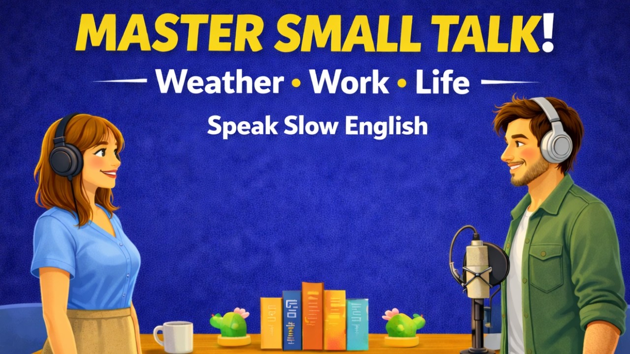 English Podcast for Easy Conversation in Daily Life |