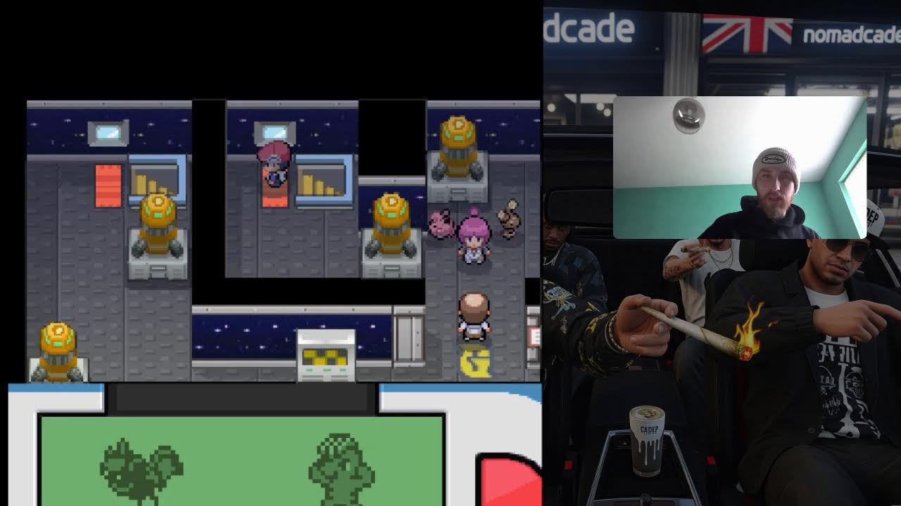 Pokémon platinum part three can we beat team galactic and get a bicycle