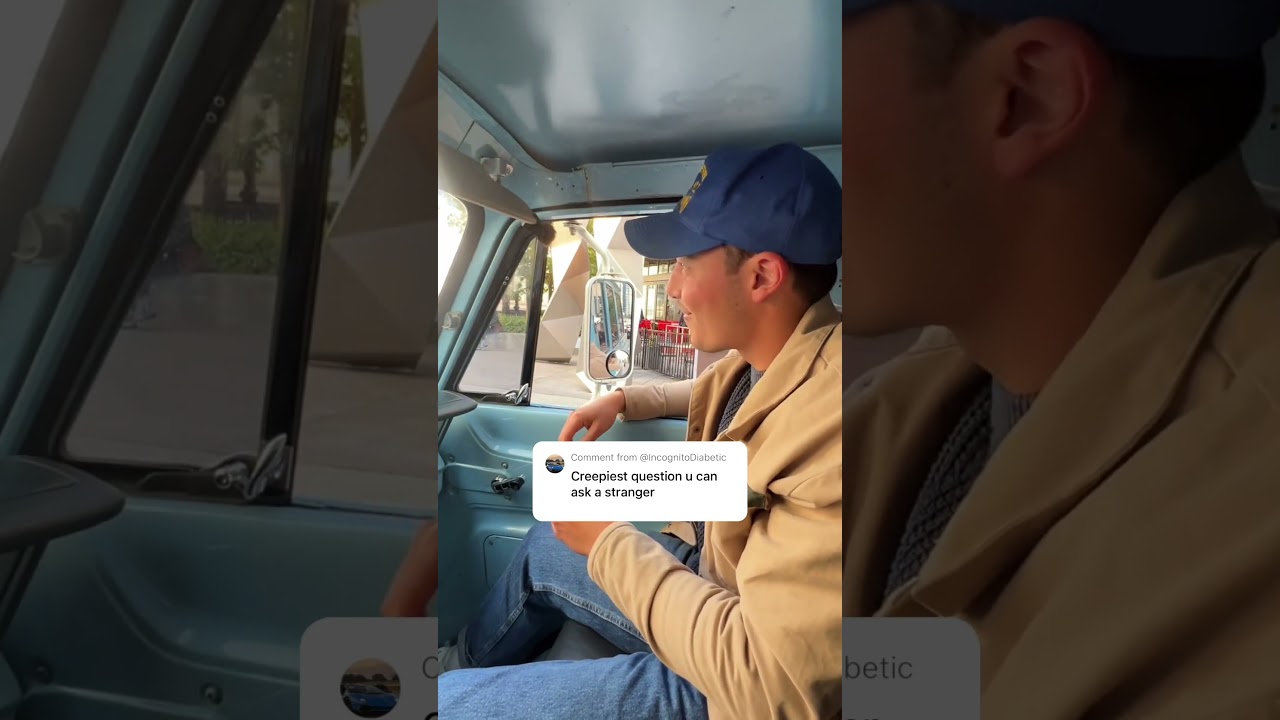 Asking strangers creepy questions