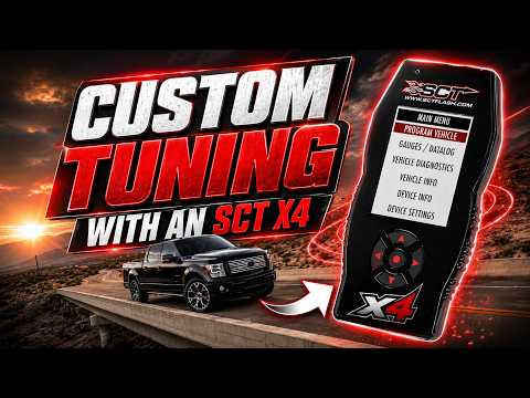 Stop Driving Stock - How to Load Custom Tunes with an SCT X4