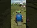 PRESSAGE DE BOTTES D'HERBE 🍀 | Farming Simulator 25 | #farmingsimulator #shorts #capcut #abonnetoi