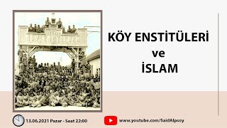 Köy Ensti̇tüleri̇ Ve İslam