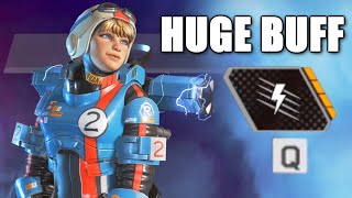 so it seems the wattson buff makes her S TIER now in apex legends