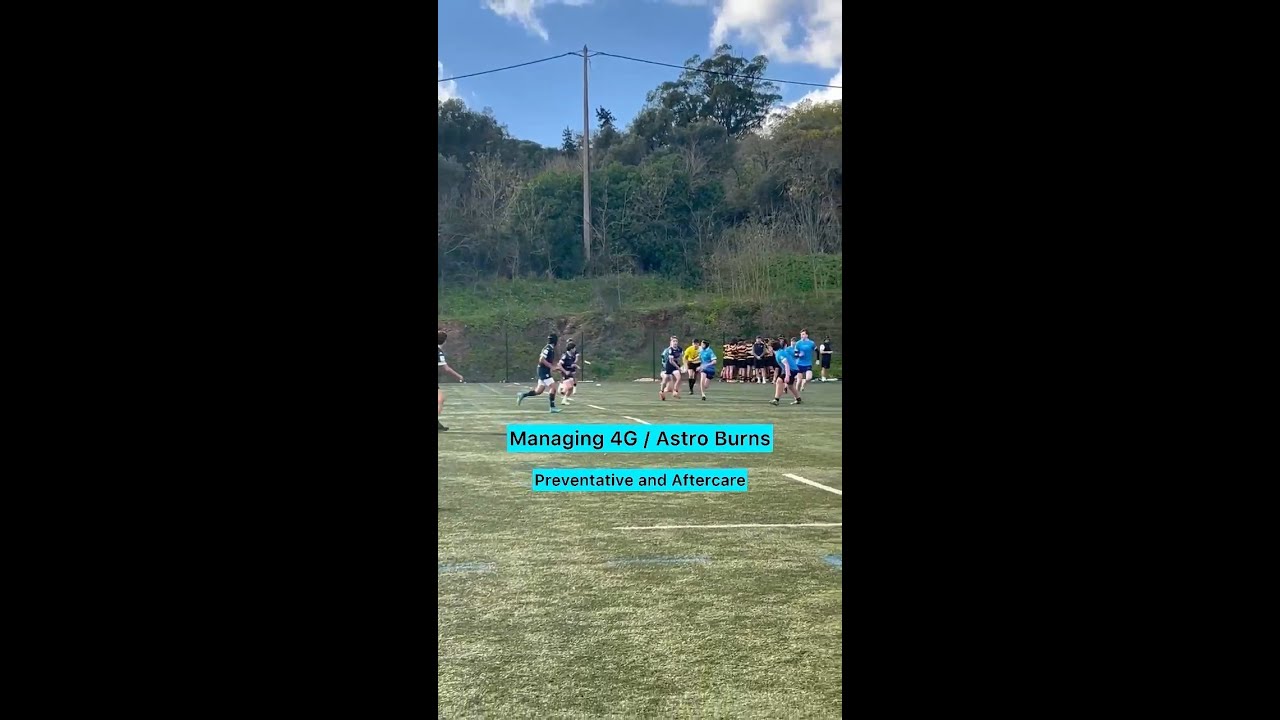 How to treat Turf Burns on 4G Pitches with Beth Jefferies