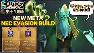 NEW META! Necrophos Evasion Build!  Dota2 Auto Gladiators